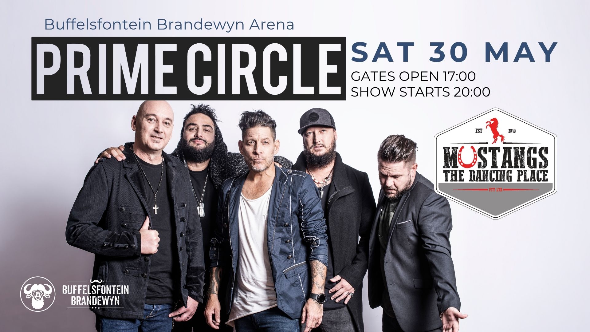 Prime Circle live at Mustangs Nelspruit 2026