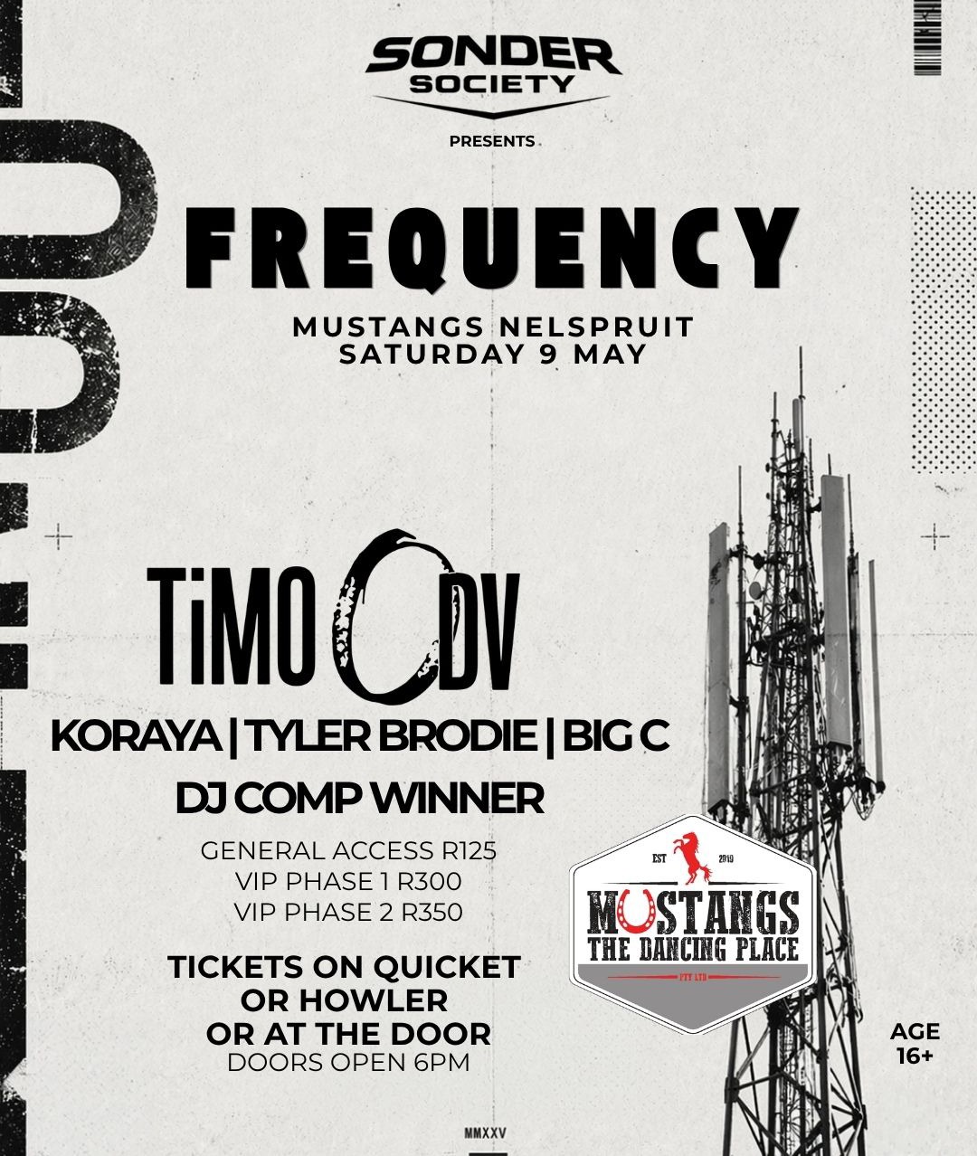 THE FREQUENCY featuring TIMO Odv | Koraya | Tyler Brodie & Big C