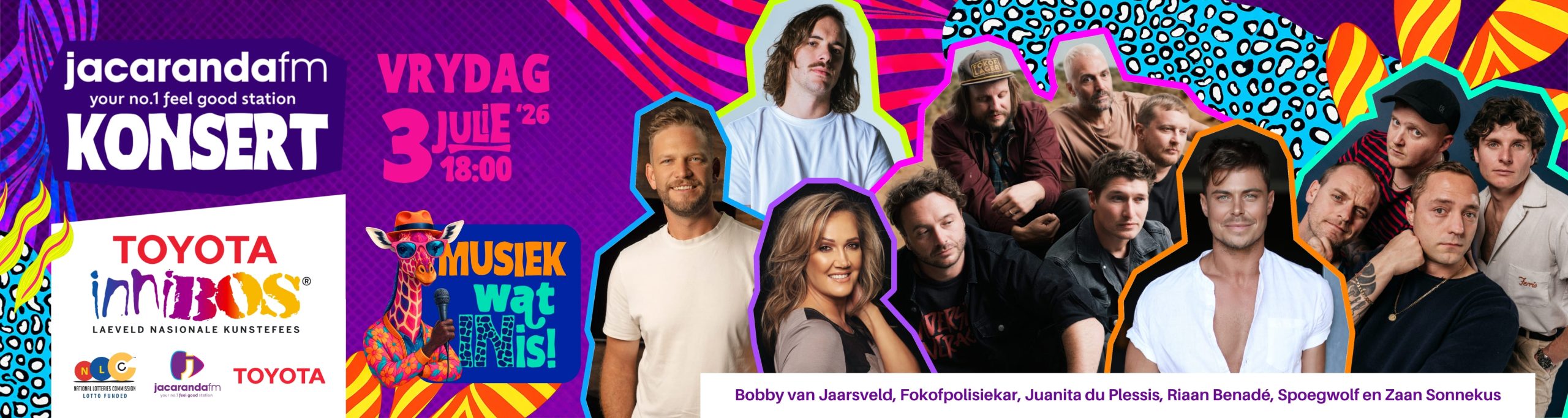 Innibos 2026 Jacaranda FM Konsert